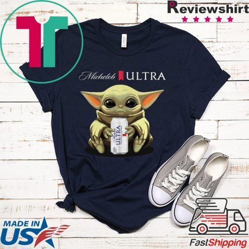 Baby Yoda Hug Michelob Ultra Gift Shirts