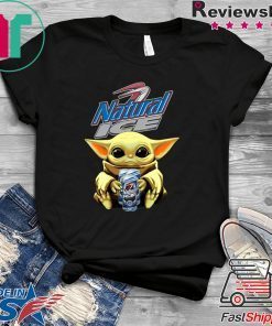 Baby Yoda Hug Natural Ice Beer Classic T-Shirt