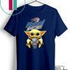 Baby Yoda Hug Natural Ice Beer Tee Shirts