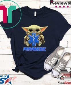 Baby Yoda Hug Paramedic Tee Shirts