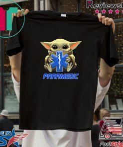 Baby Yoda Hug Paramedic Tee Shirts