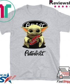 Baby Yoda Hug Peterbilt Gift T-Shirt