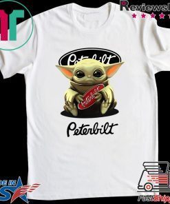 Baby Yoda Hug Peterbilt Gift T-Shirt