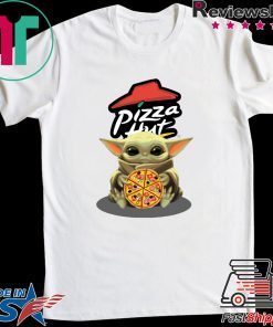 Baby Yoda Hug Pizza Hut Gift T-Shirt