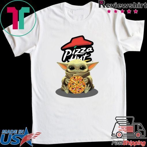 Baby Yoda Hug Pizza Hut Gift T-Shirt