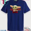 Baby Yoda Hug San Francisco 49ers Gift T-Shirt
