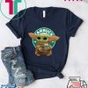 Baby Yoda Hug Starbuck Coffee Gift T-Shirt
