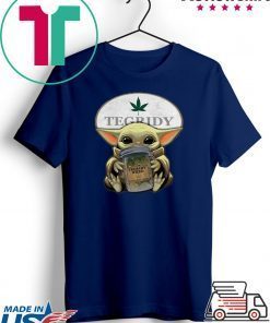 Baby Yoda Hug Tegridy Weed South Park Gift T-Shirt