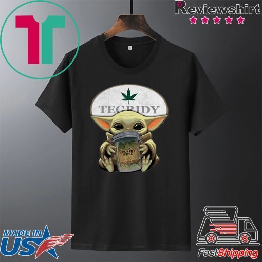 Baby Yoda Hug Tegridy Weed South Park Gift T-Shirt