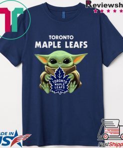 Baby Yoda Hug Toronto Maple Leafs Gift T-Shirt