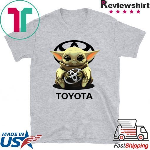 Baby Yoda Hug Toyota Unisex T-Shirt
