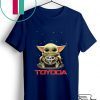 Baby Yoda Hug Toyota Gift T-Shirt
