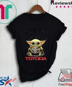 Baby Yoda Hug Toyota Gift T-Shirt
