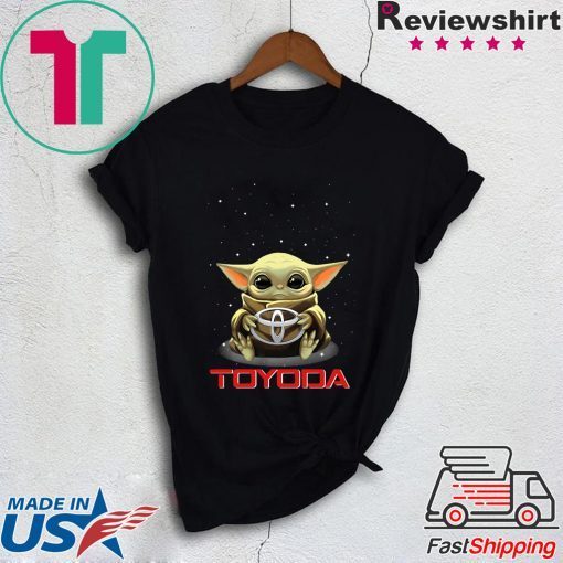 Baby Yoda Hug Toyota Gift T-Shirt