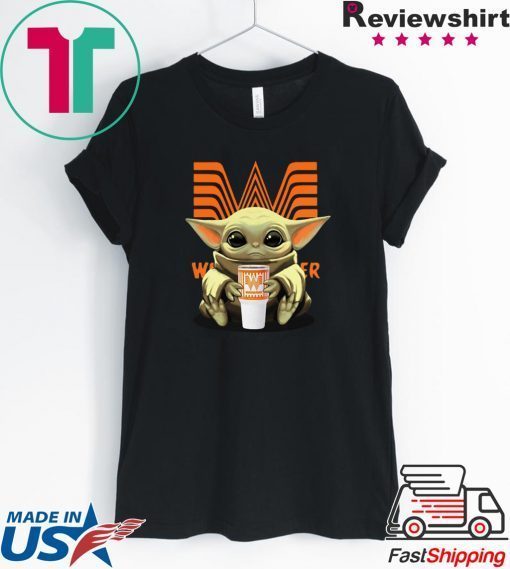 Baby Yoda Hug Whataburger Gift T-Shirt