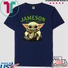 Baby Yoda Jameson Irish Whiskey Gift T-Shirt