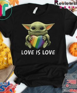 Baby Yoda Love Is Love Gift T-Shirt