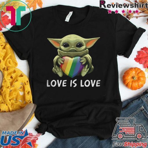 Baby Yoda Love Is Love Gift T-Shirt