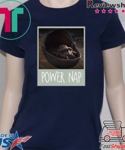 Baby Yoda Mandalorian Power Nap Shirts