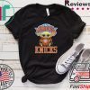Baby Yoda New York Knicks Ball Logo Gift T-Shirt