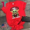 Baby Yoda San Francisco Baby Niners Womens T-Shirt