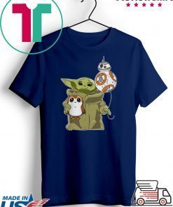 Baby Yoda Star Wars Bird Gift T-Shirt