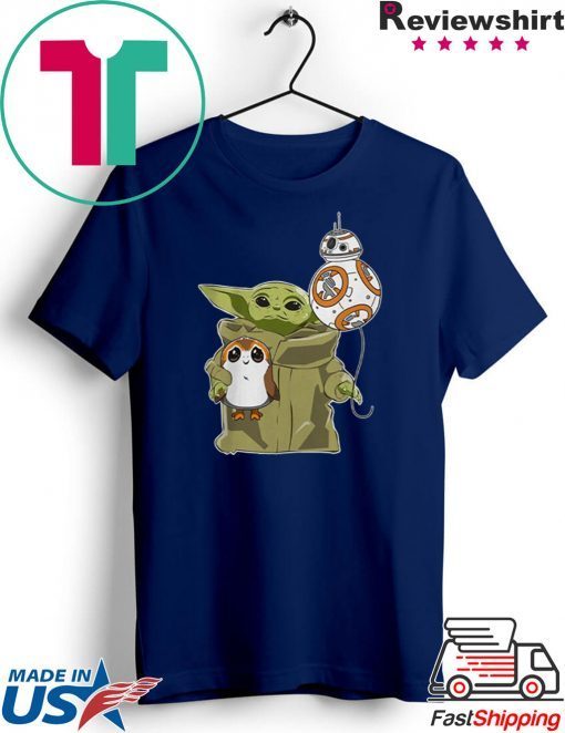 Baby Yoda Star Wars Bird Gift T-Shirt