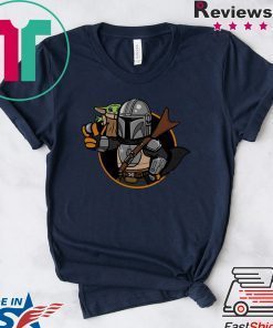 Baby Yoda Vault Mando and Child Mandalorian Gift T-Shirt