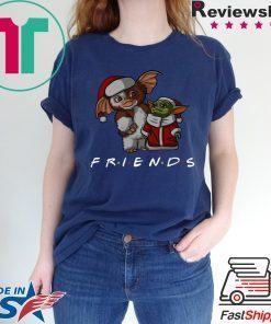 Baby Yoda and Baby Gizmo Santa Friends Christmas 2020 T-Shirt