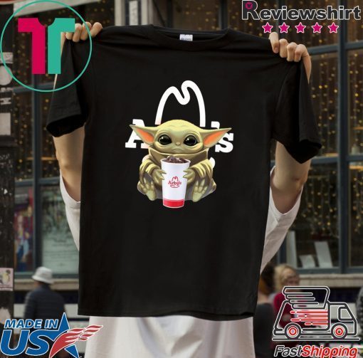 Baby Yoda hug Arby’s Gift T-Shirt