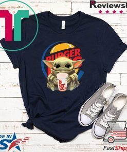 Baby Yoda hug Burger King Gift T-Shirt