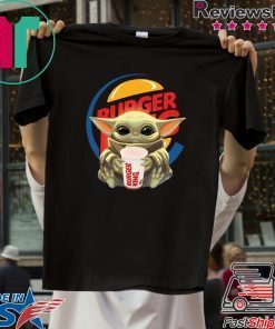 Baby Yoda hug Burger King Gift T-Shirt