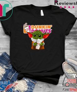 Baby Yoda hug Dunkin’ Donuts Gift T-Shirt