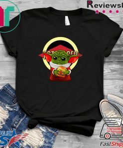 Baby Yoda hug Fatburger Gift T-Shirt