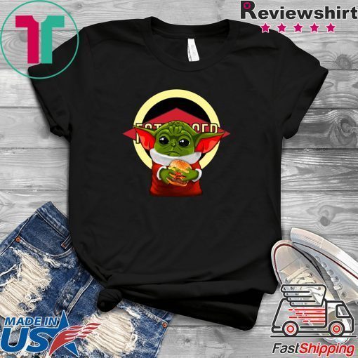 Baby Yoda hug Fatburger Gift T-Shirt