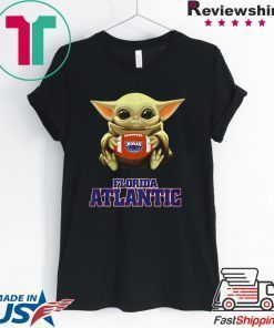 Baby Yoda hug Florida Atlantic Gift T-Shirt