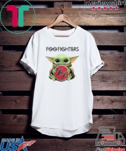 Baby Yoda hug Foo Fighters Gift T-Shirt