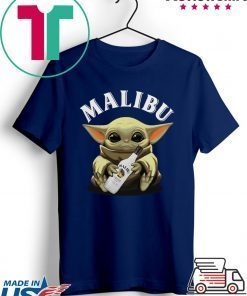 Baby Yoda hug Malibu Gift T-Shirt