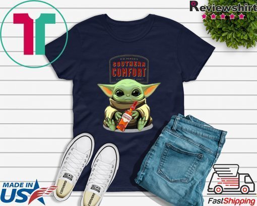 Baby Yoda hug Southern Comfort Gift T-Shirts