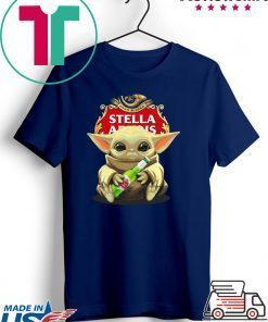 Baby Yoda hug Stella Artois Gift T-Shirt