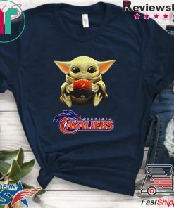 Baby Yoda hug Virginia Cavaliers Gift T-Shirt