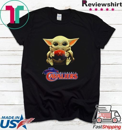 Baby Yoda hug Virginia Cavaliers Gift T-Shirt