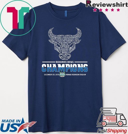 Buffalo Bahamas Bowl Champions Gift T-Shirt