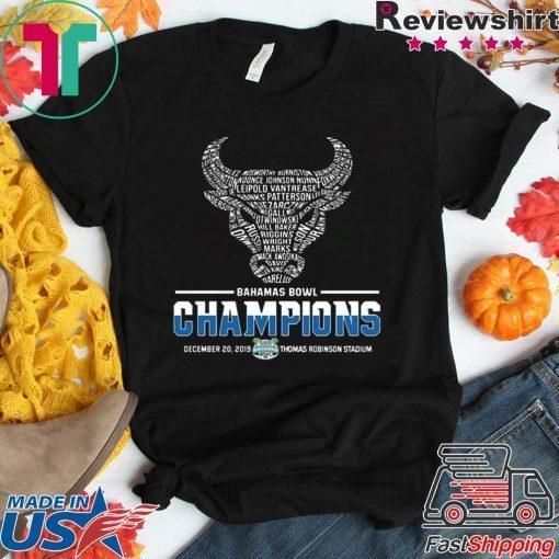 Buffalo Bahamas Bowl Champions Gift T-Shirt