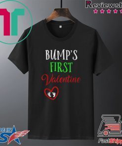 Bump's First Valentine Love Gift T-Shirt