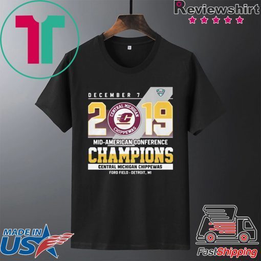 Central Michigan Chippewas december 7 2019 mid american conference Gift T-Shirt