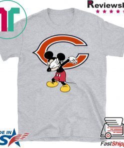 Chicago Bears NFL Football Dabbing Mickey Disney Sports Gift T-Shirt