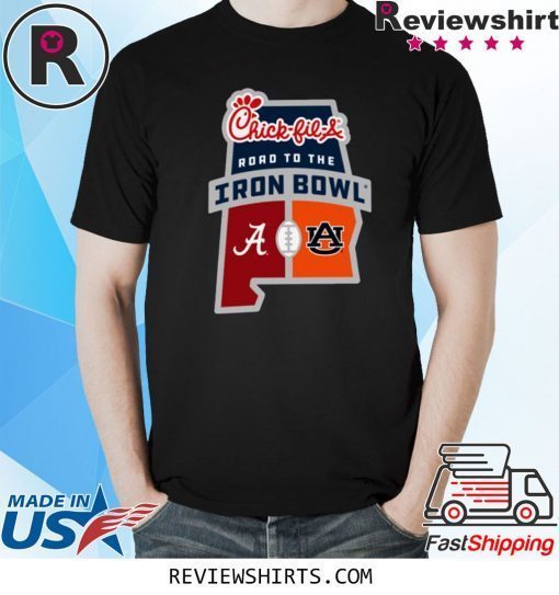 Chick Fil A Bowl Road To The Iron Bowl Tee Shirt