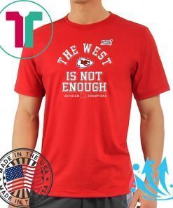 Chiefs AFC West Champions 2019 Mens T-Shirt