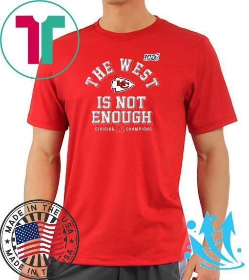 Chiefs AFC West Champions 2019 Mens T-Shirt